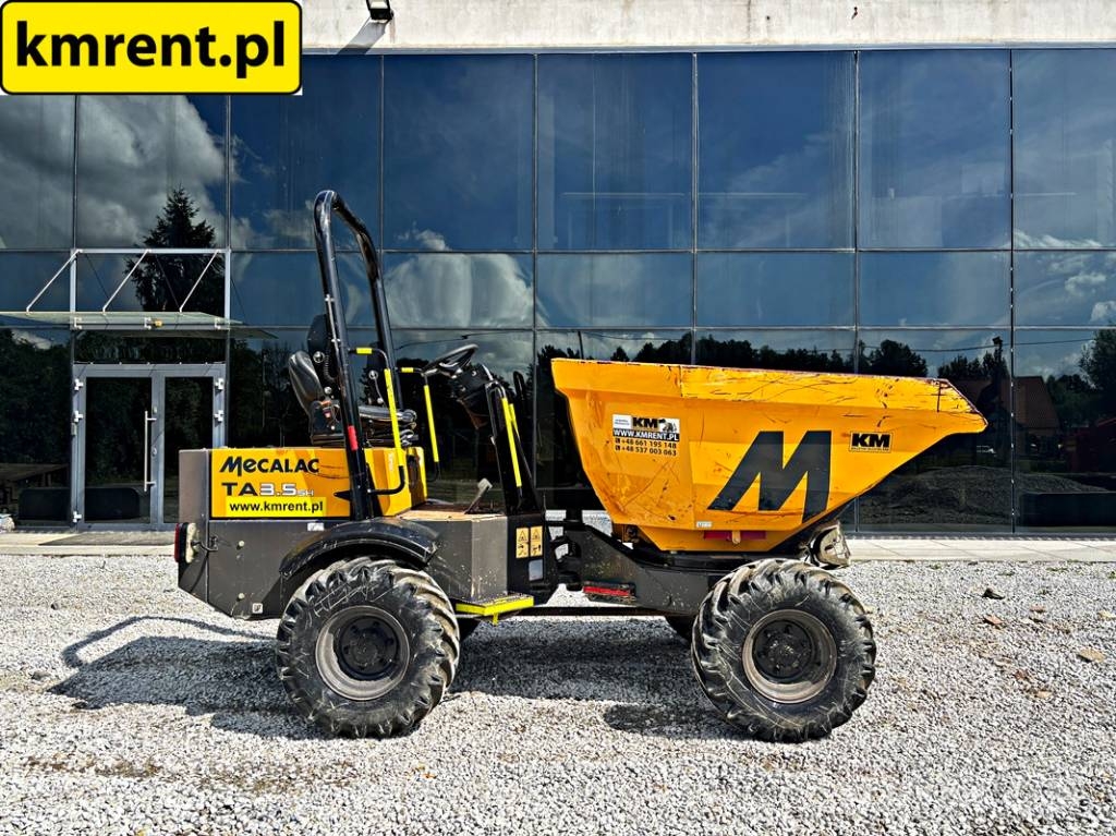 Mecalac TA 3.5 SH WOZIDŁO 2018R | JCB 3T-1, Terex TA3.5SH, Knik dumptrucks