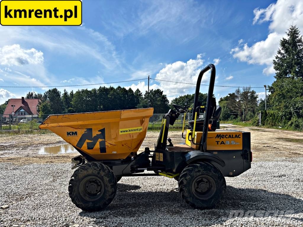 Mecalac TA 3.5 SH WOZIDŁO 2018R | JCB 3T-1, Terex TA3.5SH, Knik dumptrucks