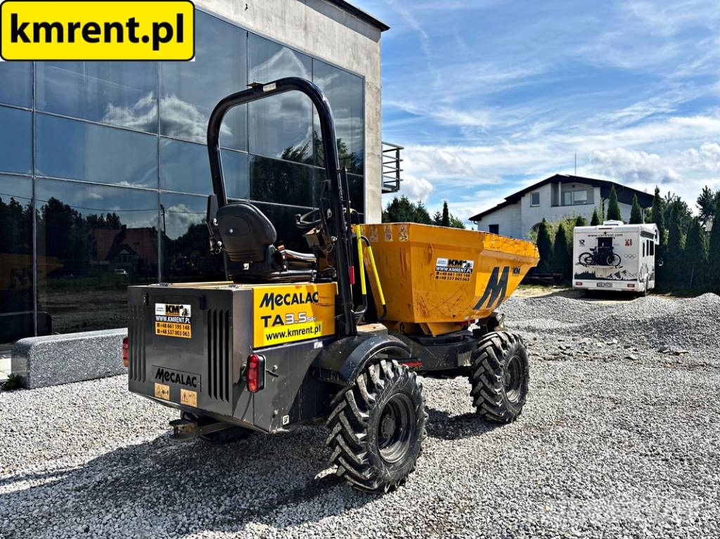 Mecalac TA 3.5 SH WOZIDŁO 2018R | JCB 3T-1, Terex TA3.5SH, Knik dumptrucks