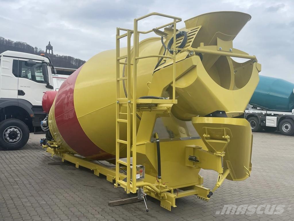 Euromix MTP EuromixMTP FAHRMISCHERAUFBAUTEN Gruszki do betonu