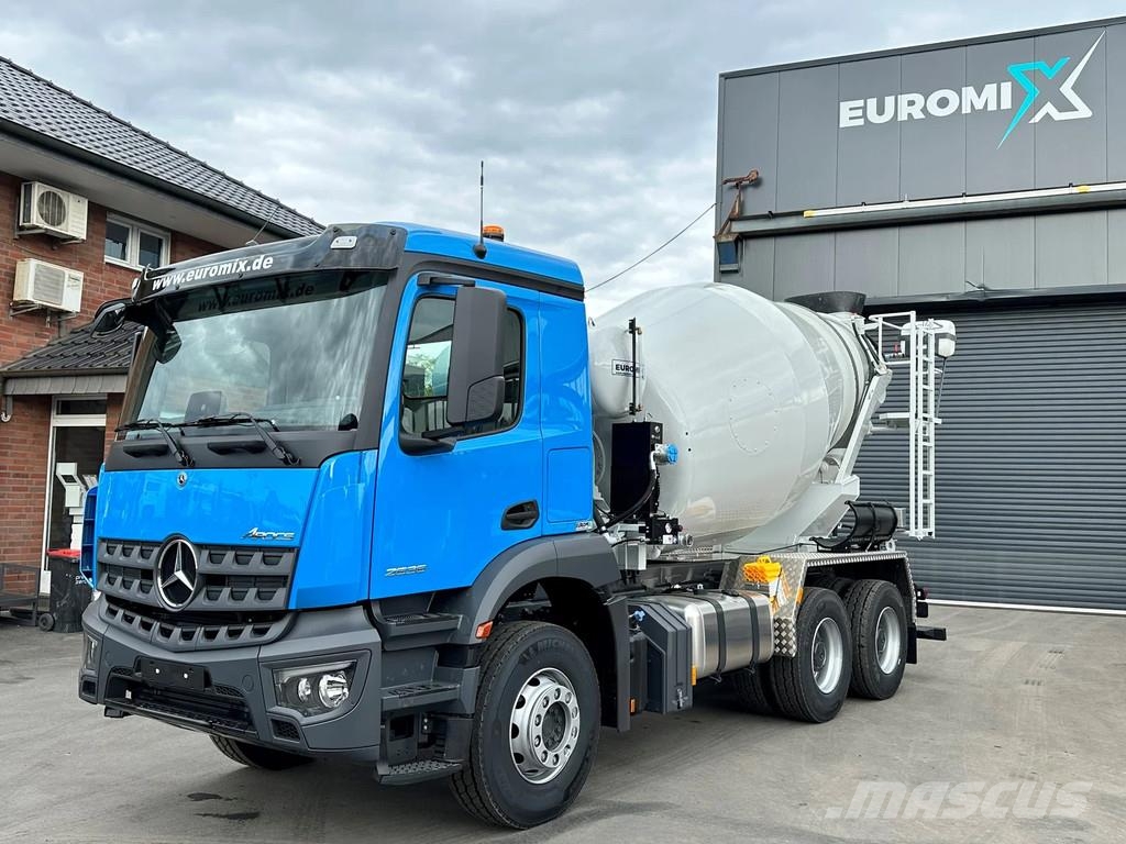 Euromix MTP EuromixMTP FAHRMISCHERAUFBAUTEN Gruszki do betonu