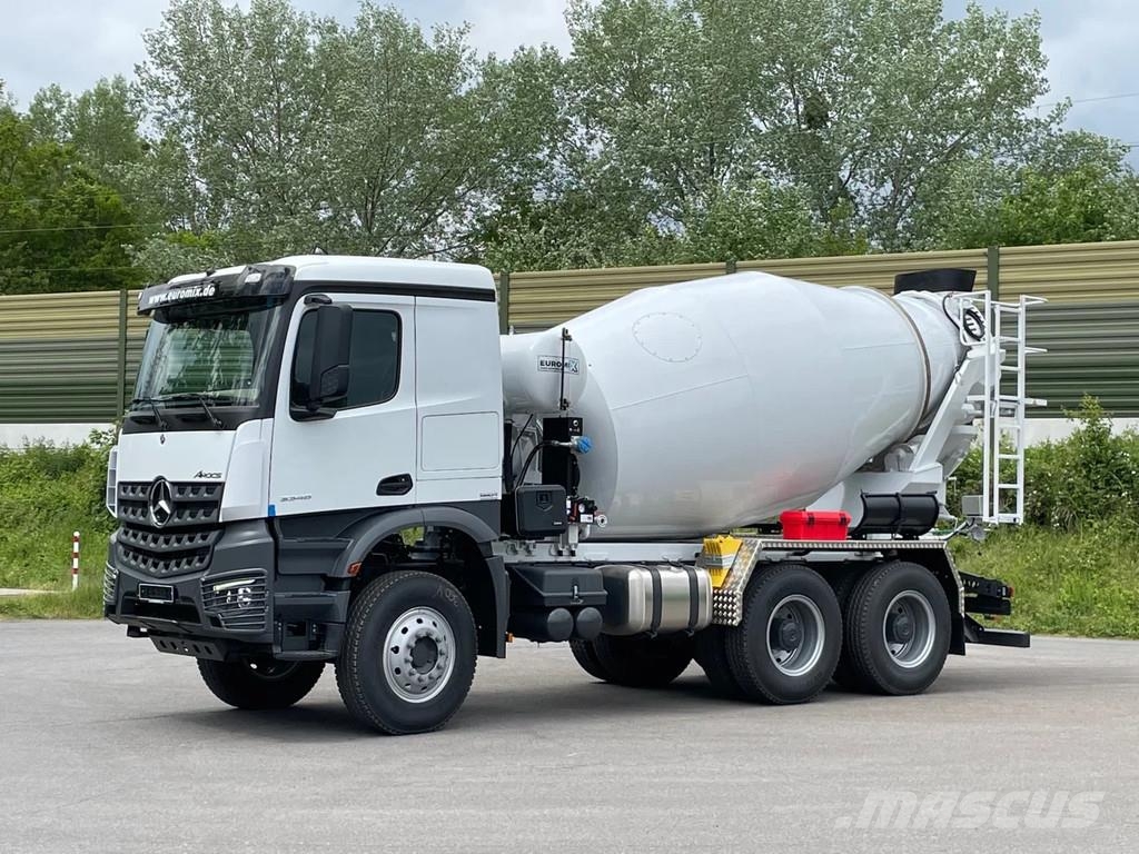 Euromix MTP EuromixMTP FAHRMISCHERAUFBAUTEN Gruszki do betonu