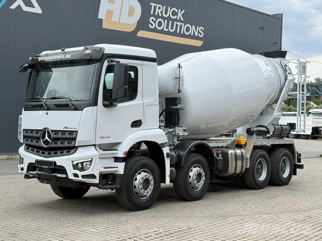 Euromix MTP EuromixMTP FAHRMISCHERAUFBAUTEN Gruszki do betonu