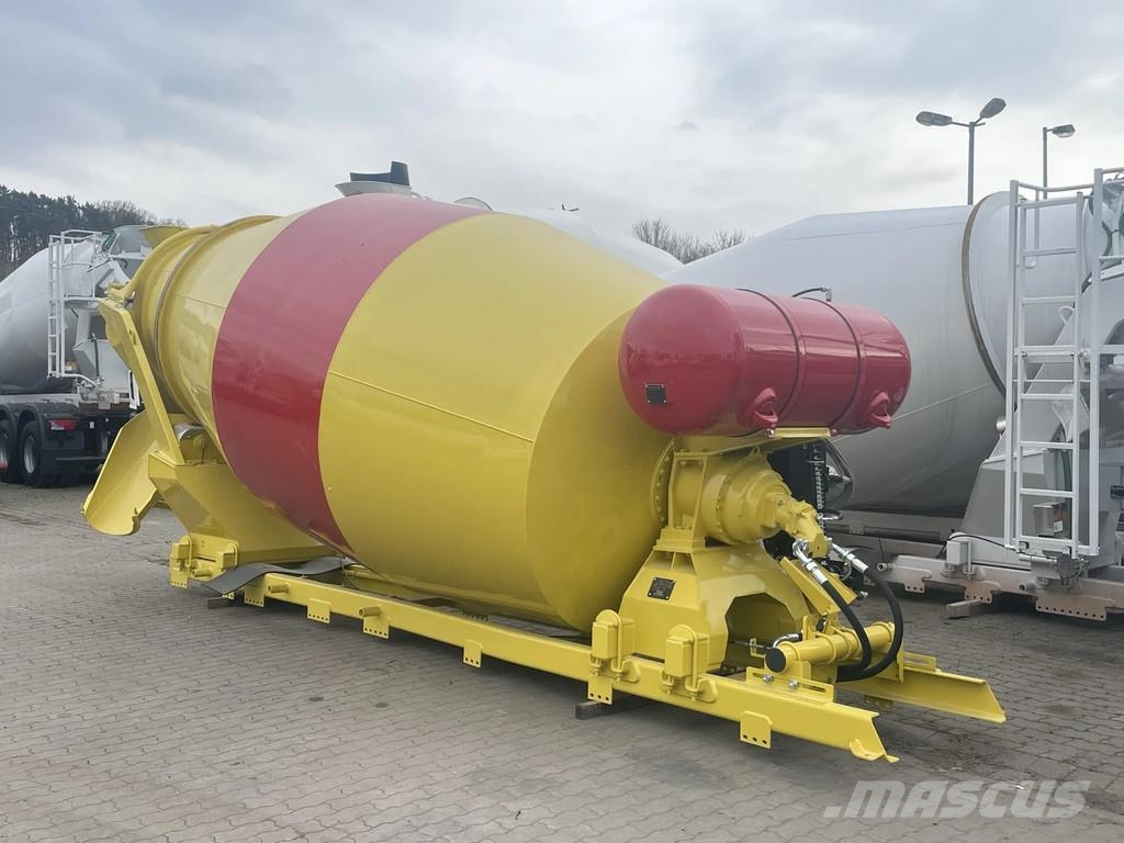 Euromix MTP EuromixMTP FAHRMISCHERAUFBAUTEN Gruszki do betonu