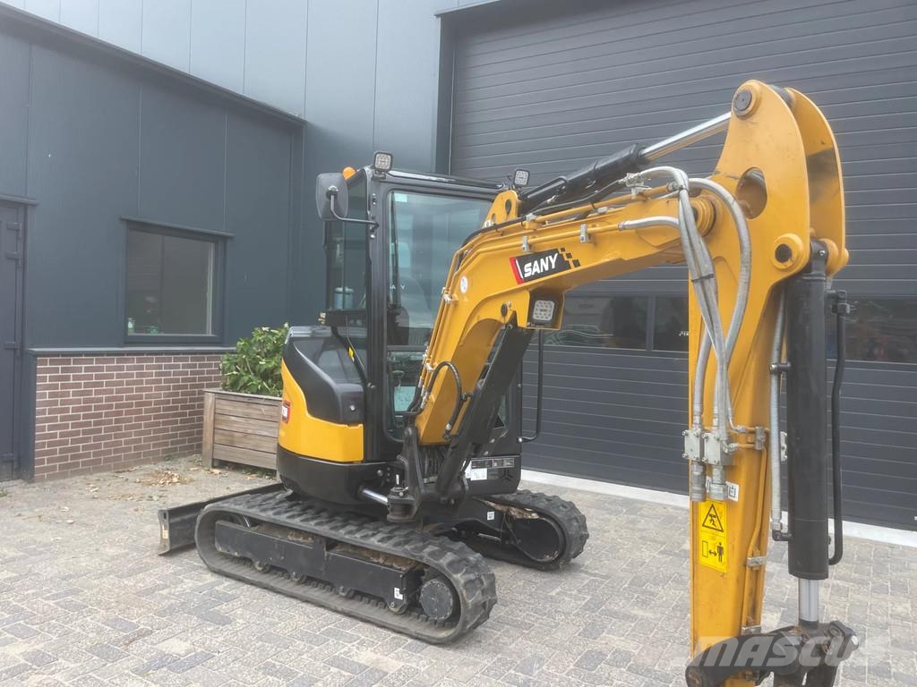 Sany SY26u Minigraver 2,7 ton Lease of koop Kubota Take Mini Escavadoras <7t