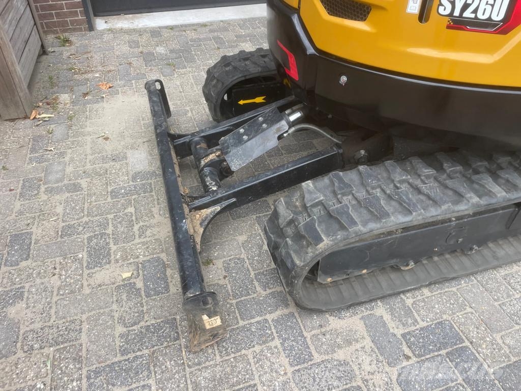 Sany SY26u Minigraver 2,7 ton Lease of koop Kubota Take Mini Escavadoras <7t