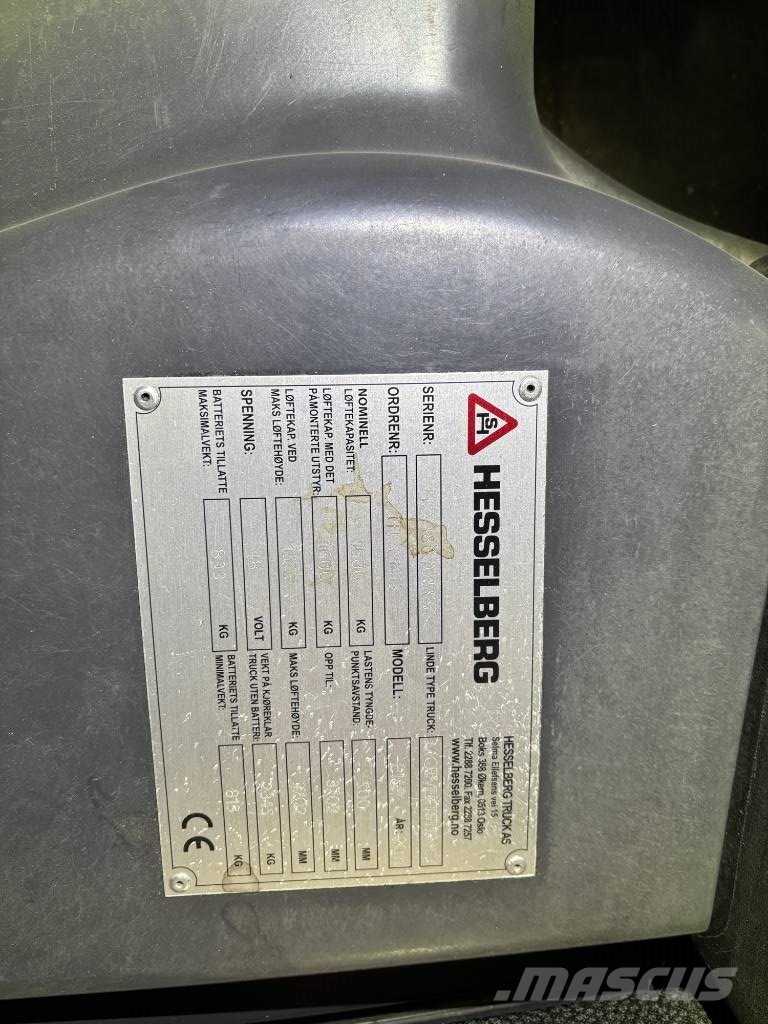 Linde E 16 P Električni viličarji