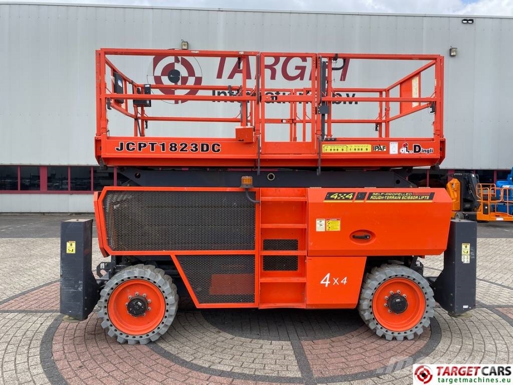 Dingli JCPT1823DC Electric 4x4 Scissor Work Lift 1800cm Scheren-Arbeitsbühnen
