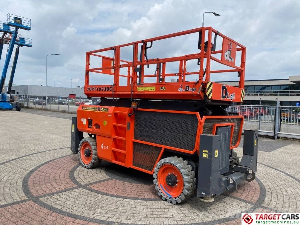 Dingli JCPT1823DC Electric 4x4 Scissor Work Lift 1800cm Scheren-Arbeitsbühnen