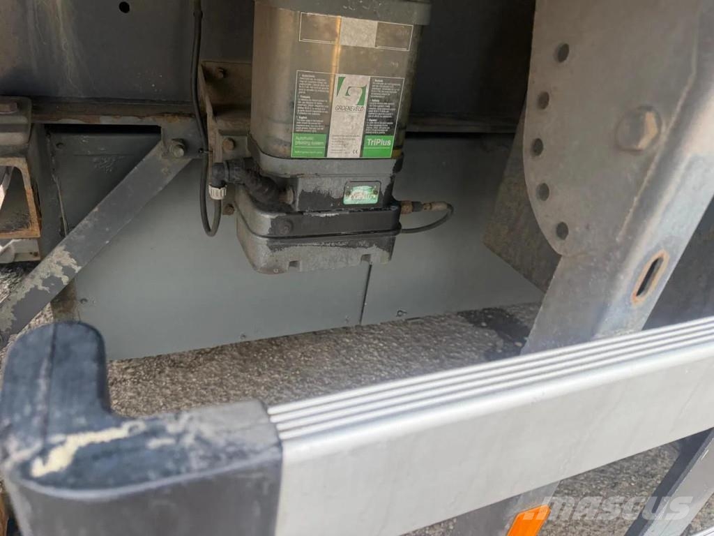 Groenewegen DRO-14-20 B 2 AXLE - BPW - TANK INSTALLATIE + 20 T Semirremolques con carrocería de caja