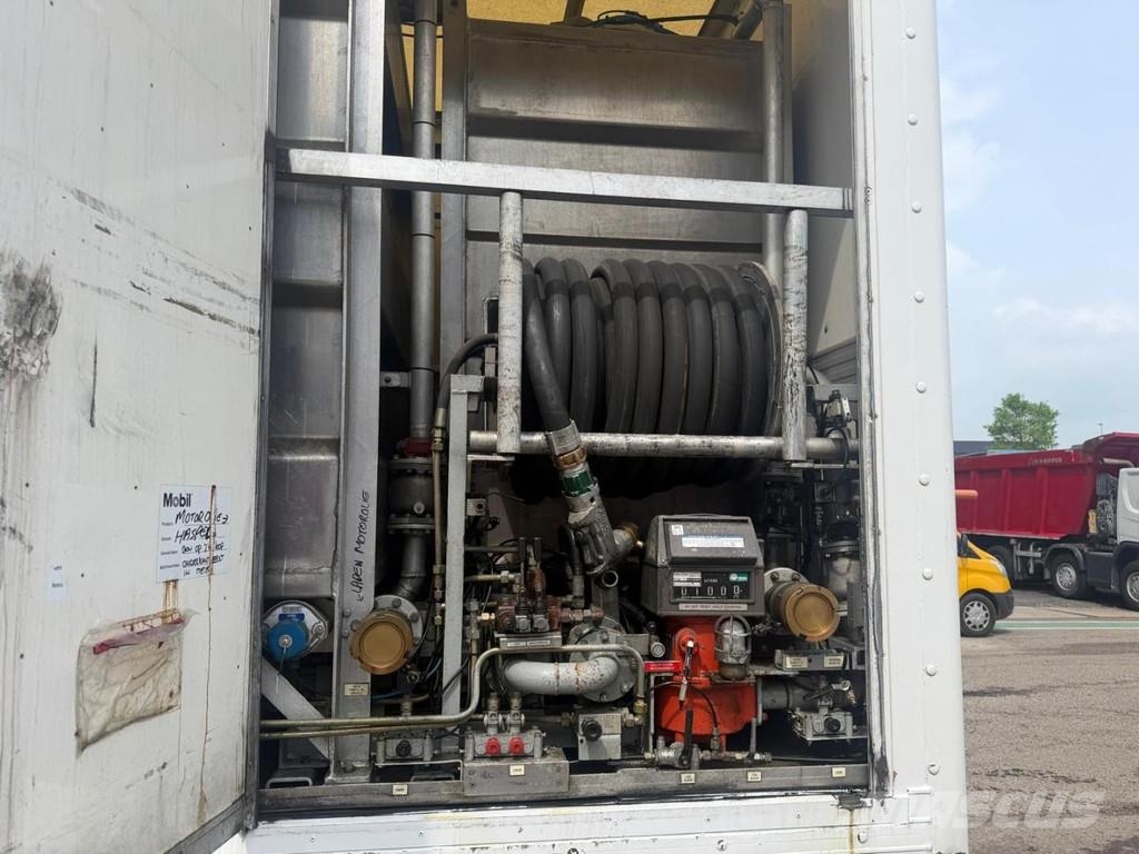 Groenewegen DRO-14-20 B 2 AXLE - BPW - TANK INSTALLATIE + 20 T Semirremolques con carrocería de caja