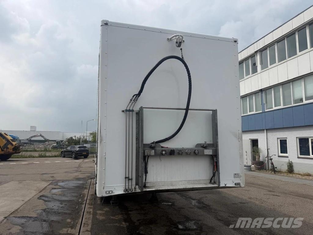 Groenewegen DRO-14-20 B 2 AXLE - BPW - TANK INSTALLATIE + 20 T Semirremolques con carrocería de caja