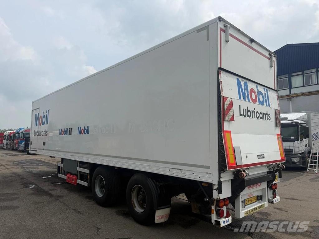 Groenewegen DRO-14-20 B 2 AXLE - BPW - TANK INSTALLATIE + 20 T Semirremolques con carrocería de caja