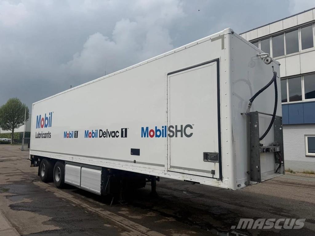Groenewegen DRO-14-20 B 2 AXLE - BPW - TANK INSTALLATIE + 20 T Semirremolques con carrocería de caja