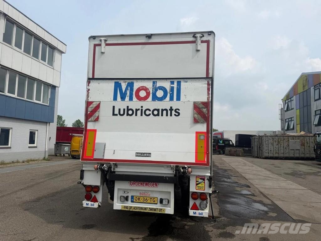 Groenewegen DRO-14-20 B 2 AXLE - BPW - TANK INSTALLATIE + 20 T Semirremolques con carrocería de caja
