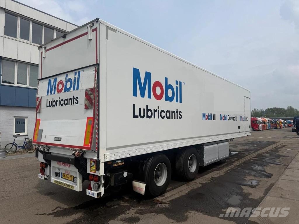 Groenewegen DRO-14-20 B 2 AXLE - BPW - TANK INSTALLATIE + 20 T Semirremolques con carrocería de caja