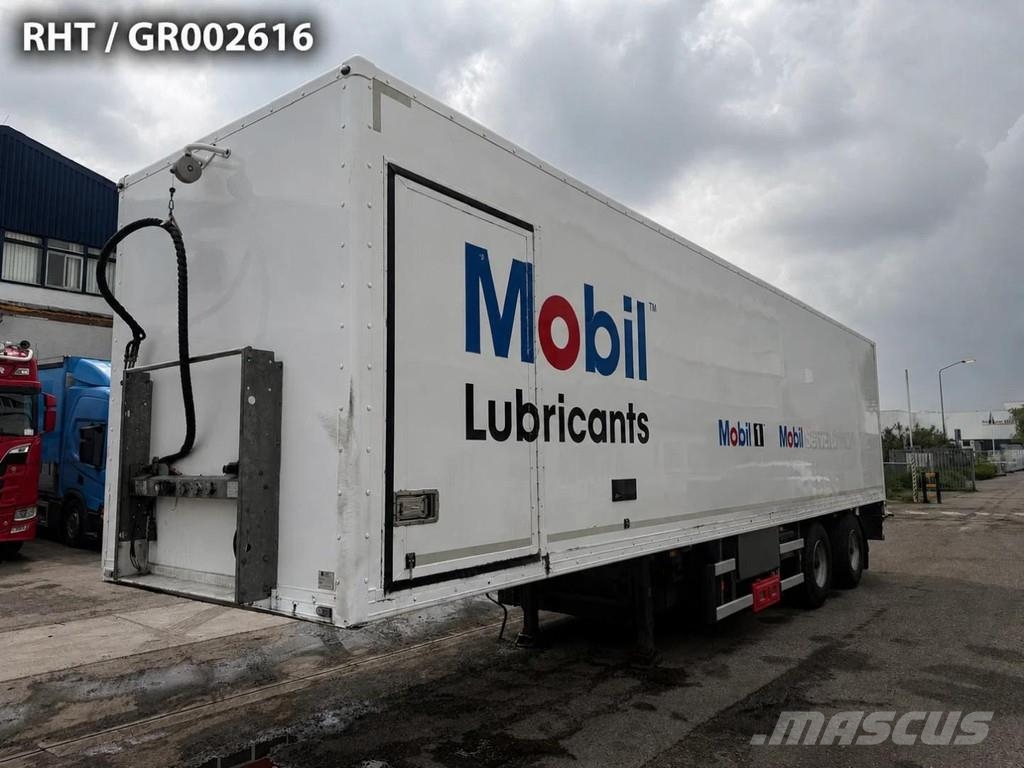 Groenewegen DRO-14-20 B 2 AXLE - BPW - TANK INSTALLATIE + 20 T Semirremolques con carrocería de caja