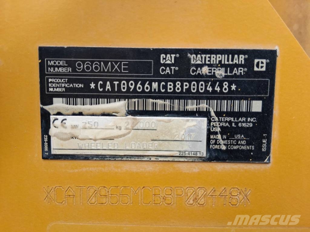 CAT 966M Φορτωτές με λάστιχα (Τροχοφόροι)