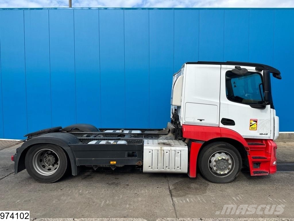 Mercedes-Benz Actros 1843 EURO 6, Retarder, Standairco, PTO Çekiciler