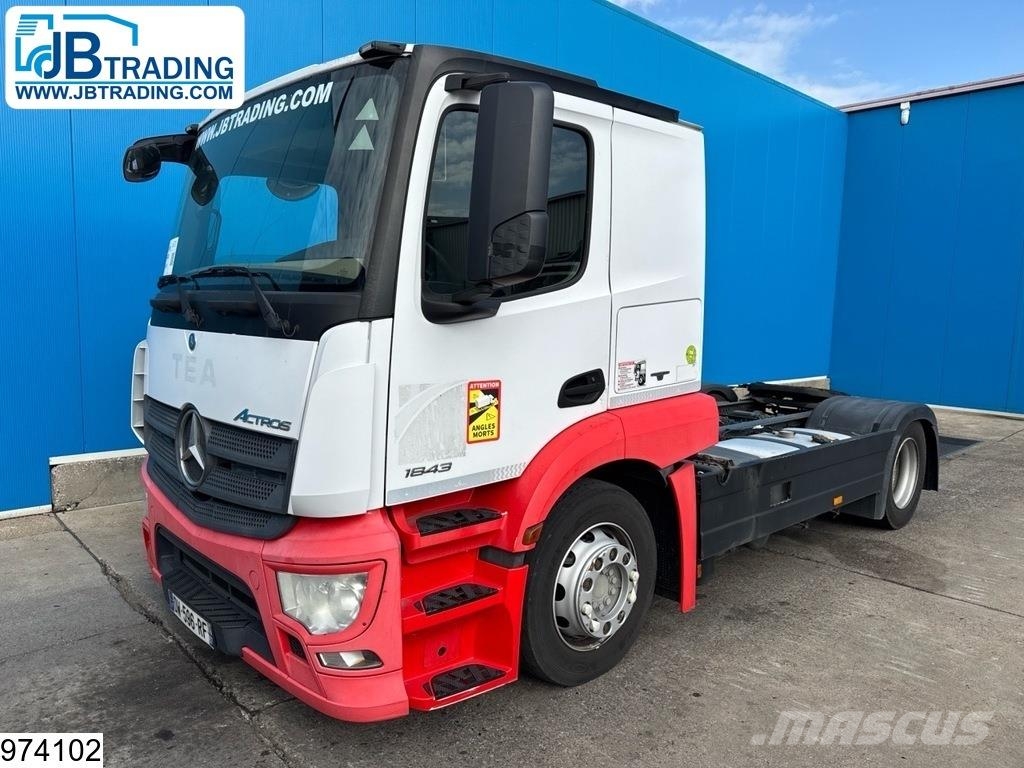 Mercedes-Benz Actros 1843 EURO 6, Retarder, Standairco, PTO Çekiciler