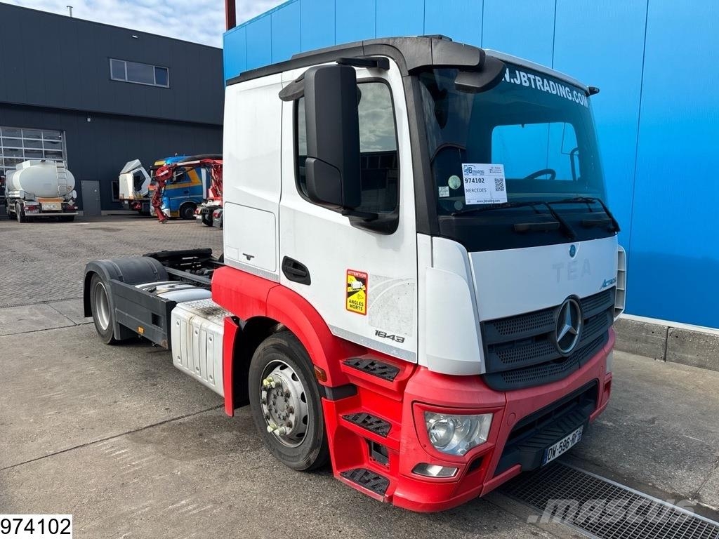 Mercedes-Benz Actros 1843 EURO 6, Retarder, Standairco, PTO Çekiciler