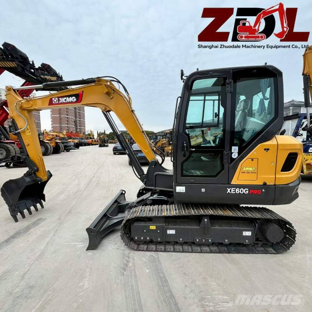 XCMG XE 60 GA حفارات وسط 7 طن - 12 طن