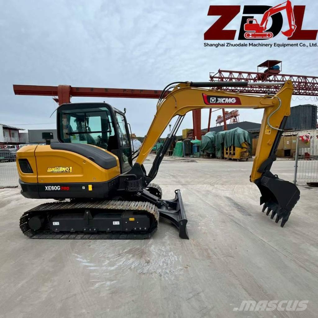 XCMG XE 60 GA حفارات وسط 7 طن - 12 طن