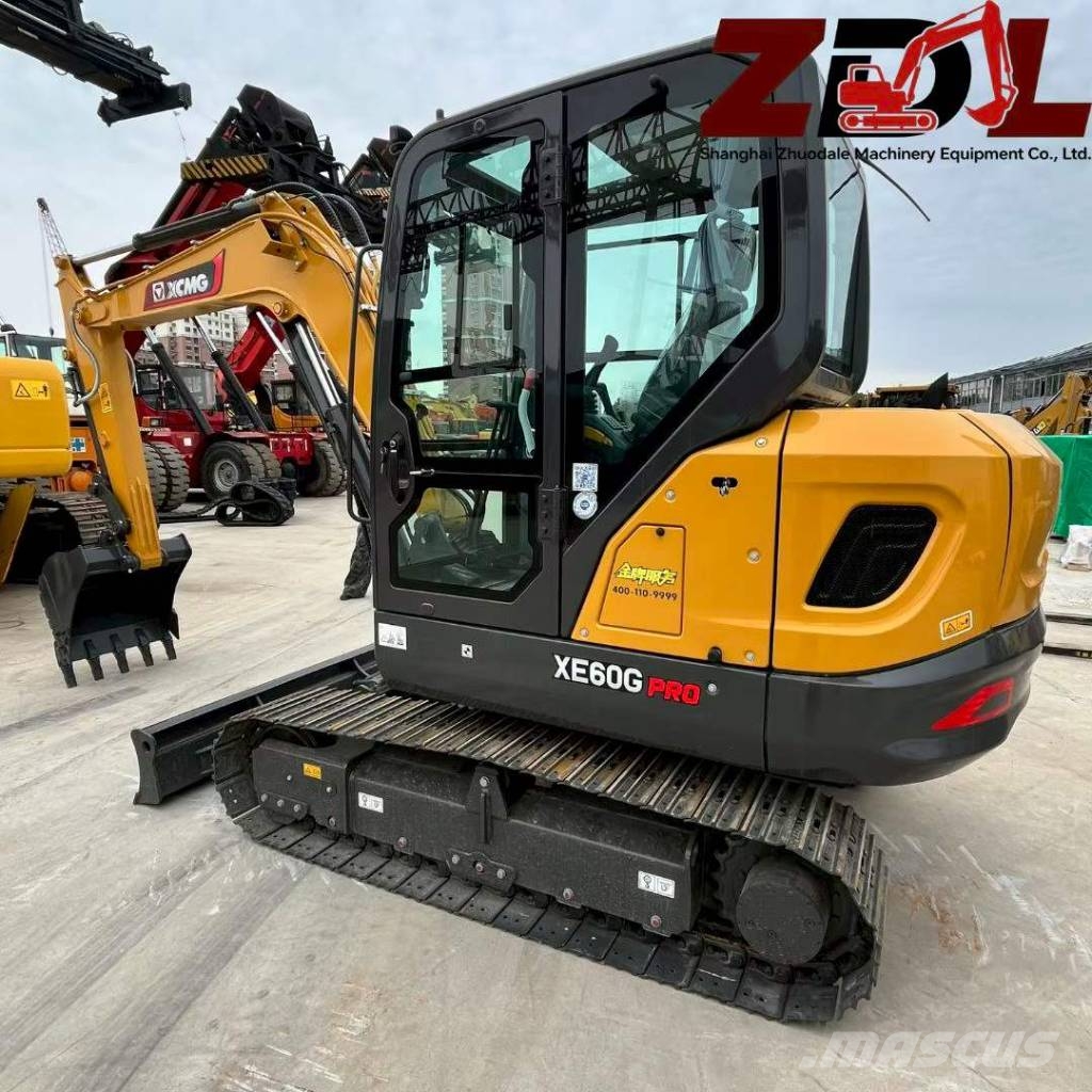 XCMG XE 60 GA حفارات وسط 7 طن - 12 طن