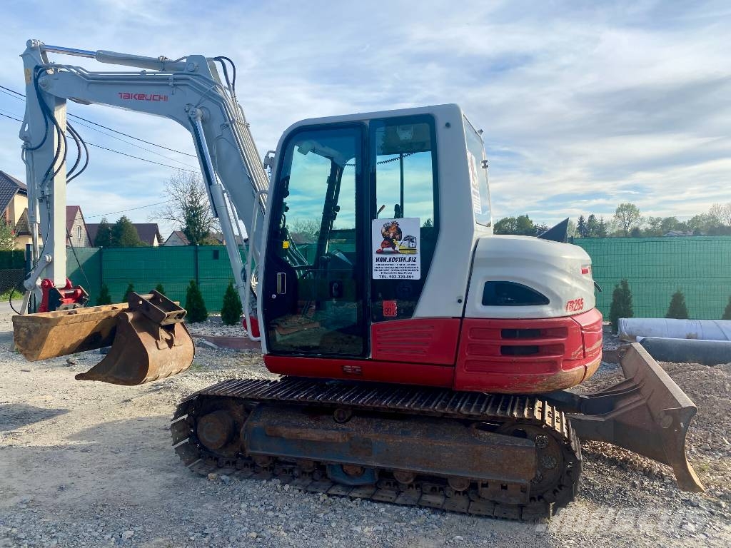 Takeuchi TB 285 Kāpurķēžu ekskavatori