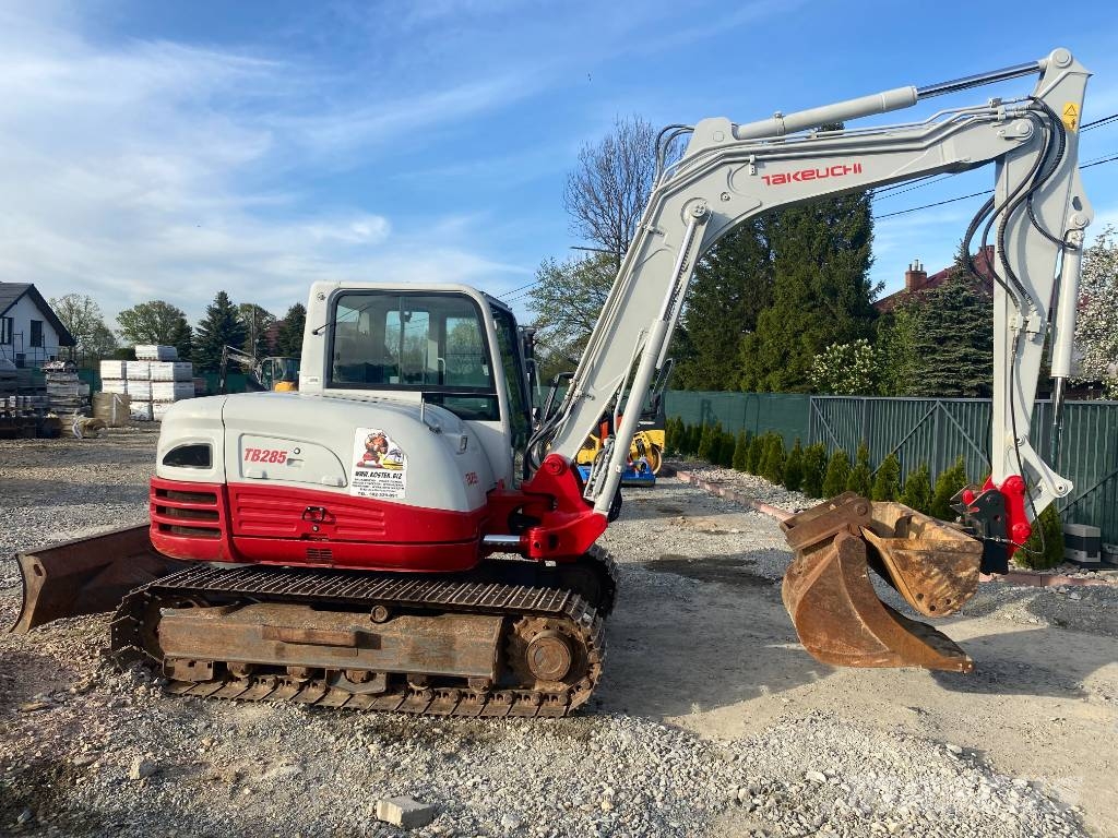 Takeuchi TB 285 Kāpurķēžu ekskavatori