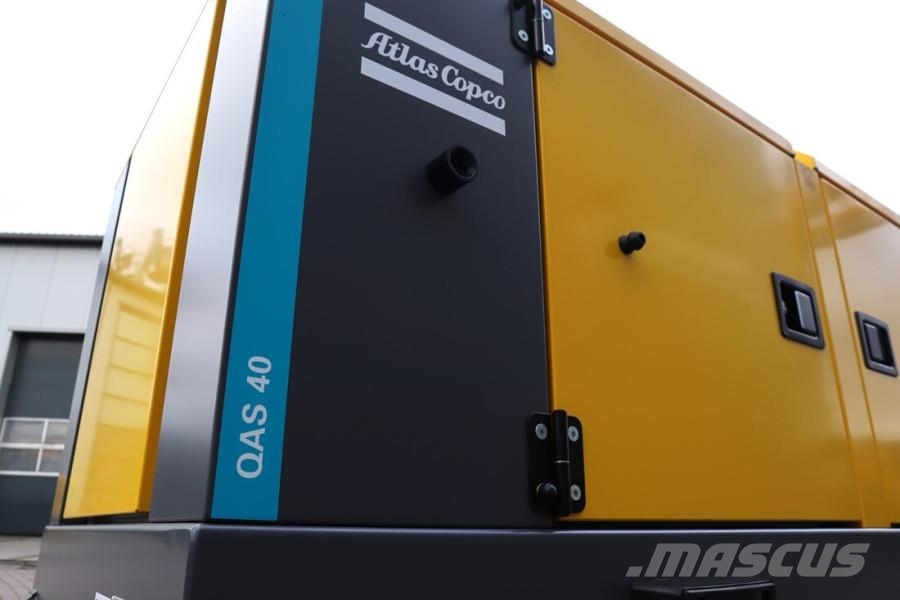 Atlas Copco QAS 40 ST3 Valid inspection, Diesel, 40 kVA مولدات ديزل