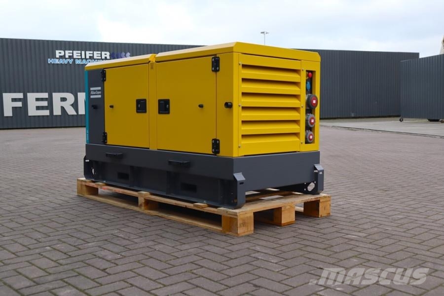 Atlas Copco QAS 40 ST3 Valid inspection, Diesel, 40 kVA مولدات ديزل