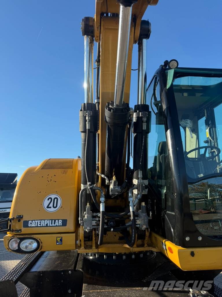 CAT M 318 D 18,3t*Klima*Löffel*Allrad*ReifenNeu*1.Hand Escavadeiras de rodas
