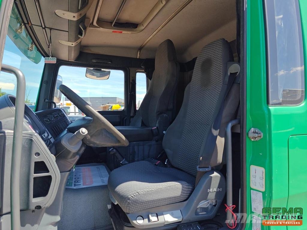 MAN TGL 12.240 4x2 Sleeper Cab Euro3 - 6 CIL - Open Lo شاحنات مسطحة/مفصلية الجوانب