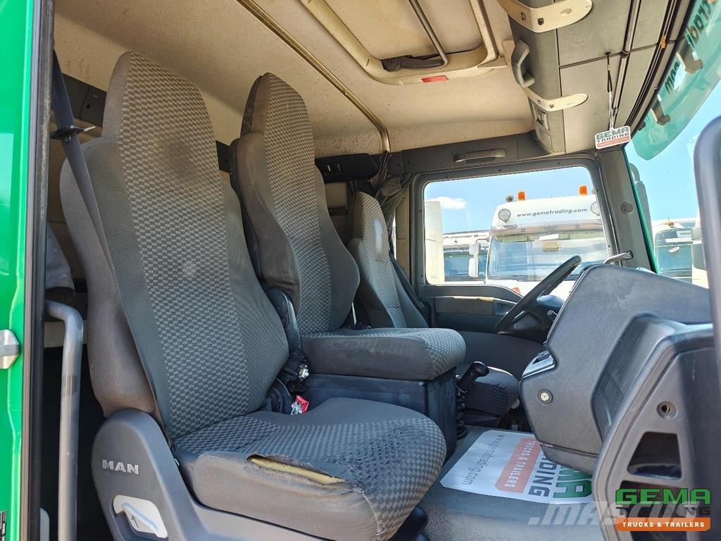 MAN TGL 12.240 4x2 Sleeper Cab Euro3 - 6 CIL - Open Lo شاحنات مسطحة/مفصلية الجوانب