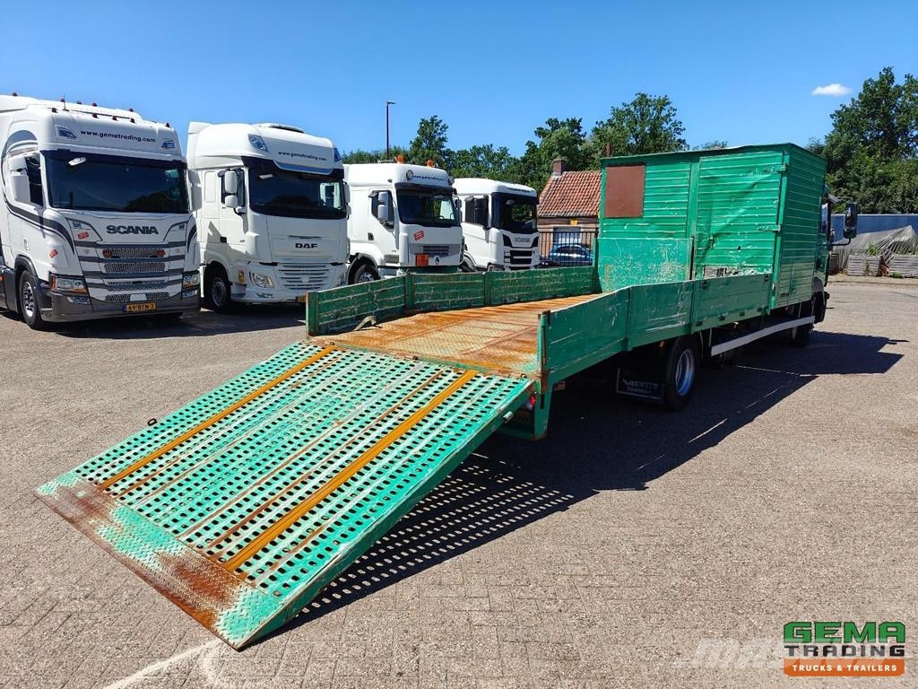 MAN TGL 12.240 4x2 Sleeper Cab Euro3 - 6 CIL - Open Lo شاحنات مسطحة/مفصلية الجوانب
