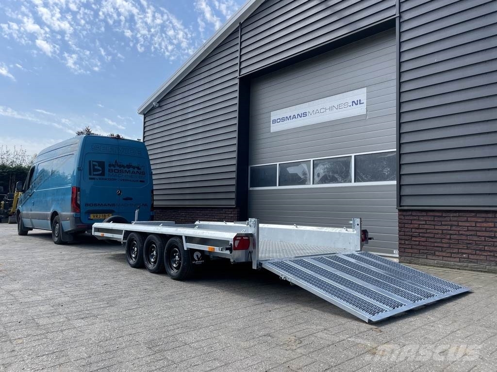 Vlemmix 3.5 T 3 asser machinetransporter NIEUW met DIKKE o Maschinetransporter