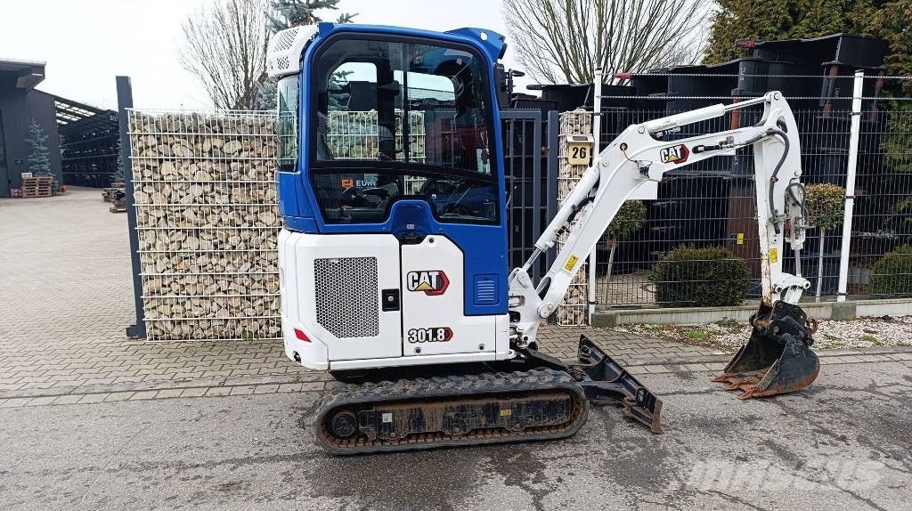 CAT 301.8 Knickmatik, Schnellwechsler CW05, Tieflöffel Εκσκαφάκι (διαβολάκι) < 7t