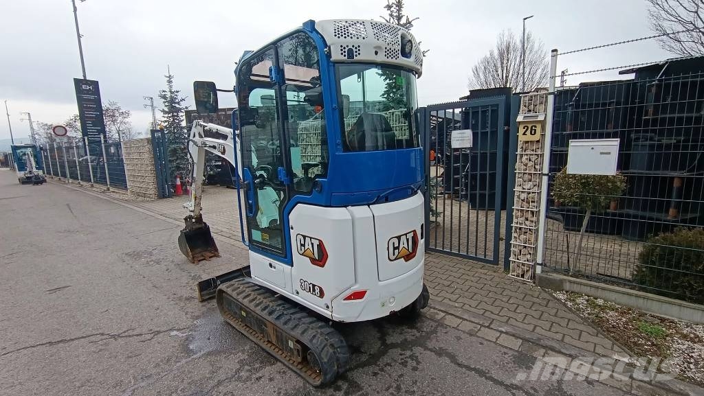 CAT 301.8 Knickmatik, Schnellwechsler CW05, Tieflöffel Εκσκαφάκι (διαβολάκι) < 7t