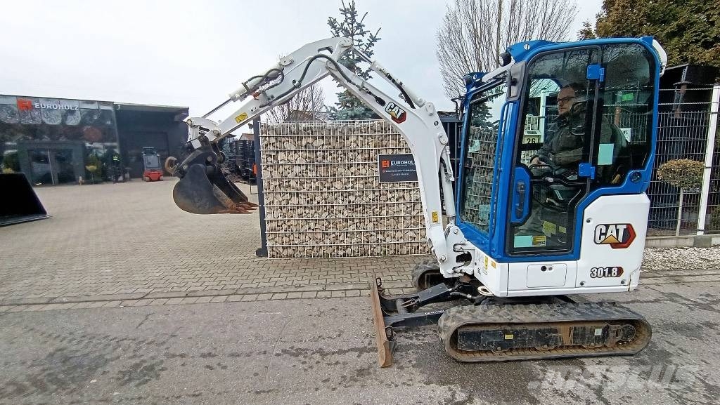 CAT 301.8 Knickmatik, Schnellwechsler CW05, Tieflöffel Εκσκαφάκι (διαβολάκι) < 7t