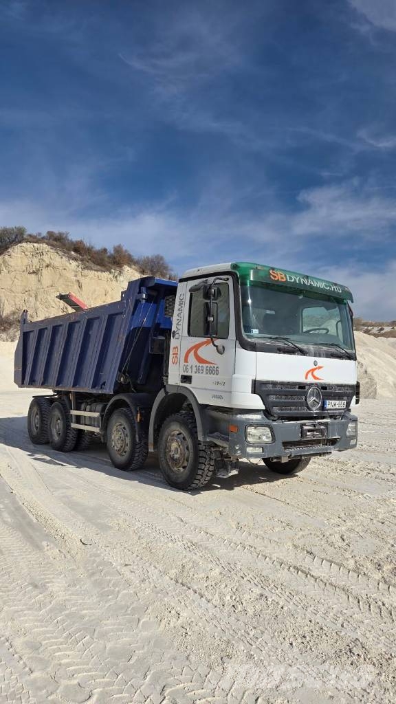 Mercedes-Benz Actros 4141 K Billenő teherautók