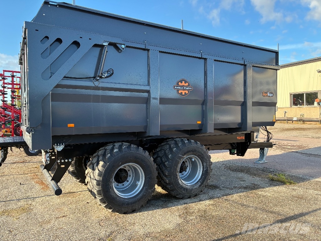 Palmse Trailer D1922 volym 26,6 kubik Kampanj Carros de trasladar grano