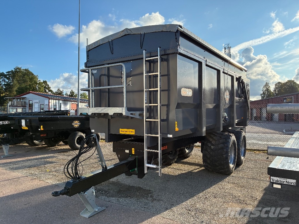 Palmse Trailer D1922 volym 26,6 kubik Kampanj Carros de trasladar grano