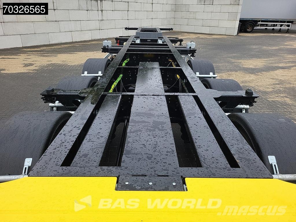 Orthaus Euro Slider 425 3 axles Mutli'45 Lift Axle Extenda Containerchassis