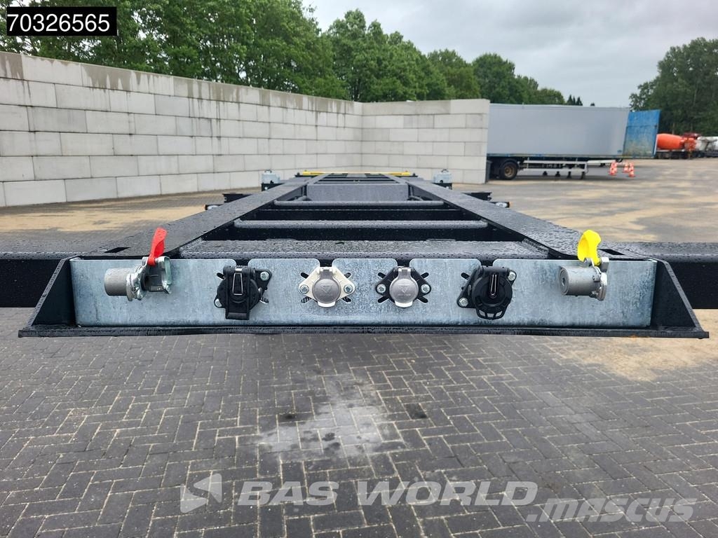 Orthaus Euro Slider 425 3 axles Mutli'45 Lift Axle Extenda Semirremolques portacontenedores