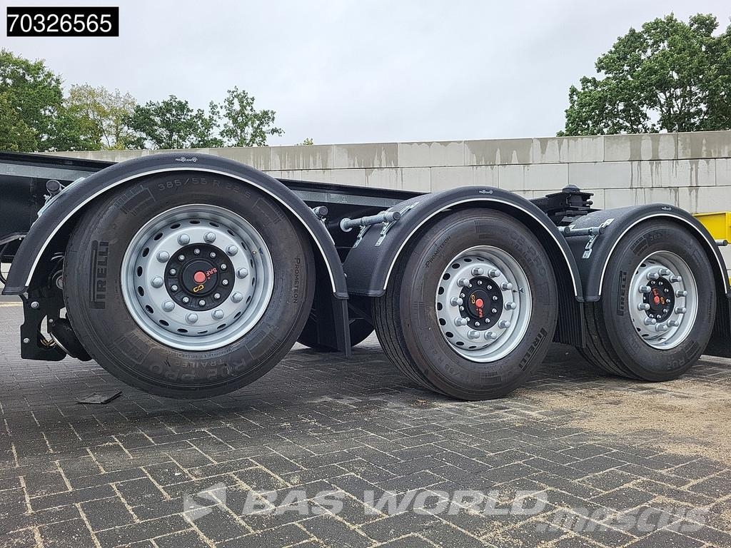 Orthaus Euro Slider 425 3 axles Mutli'45 Lift Axle Extenda Semirremolques portacontenedores