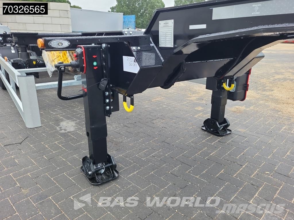 Orthaus Euro Slider 425 3 axles Mutli'45 Lift Axle Extenda Containerchassis