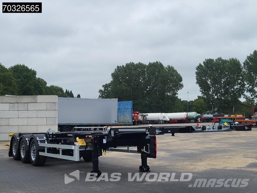 Orthaus Euro Slider 425 3 axles Mutli'45 Lift Axle Extenda Semirremolques portacontenedores