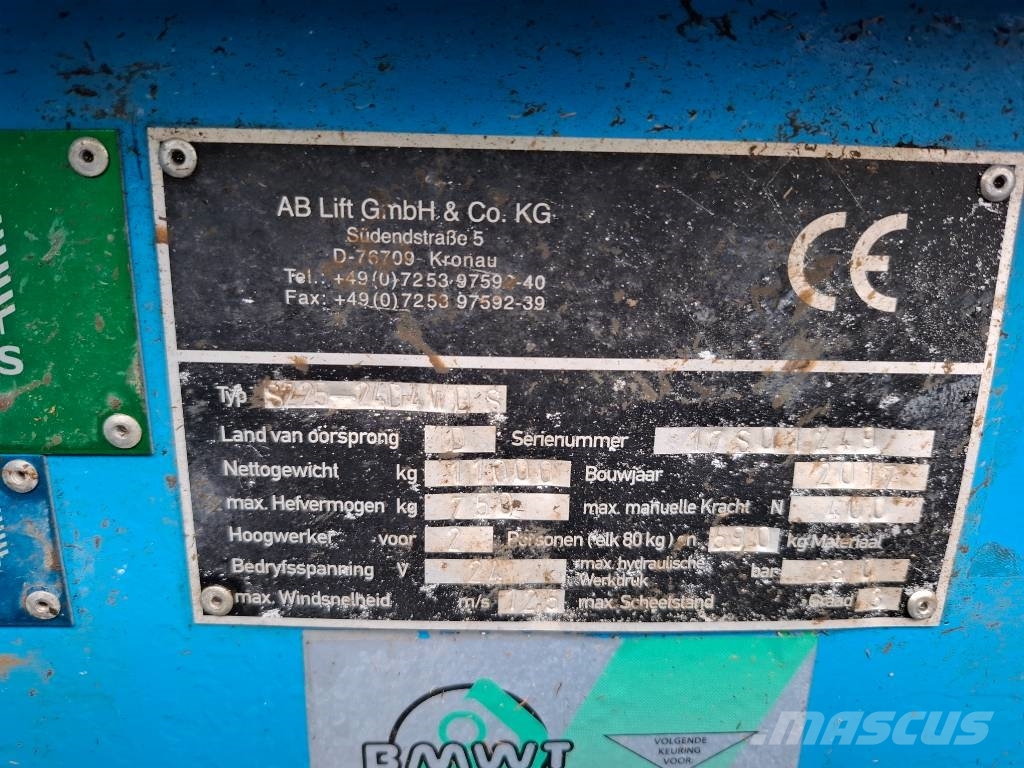 AB Lift S225-24 D4 WDS | 2017 剪叉式升降机