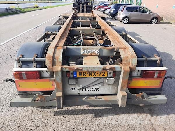 Floor FLA-3-101 نصف مقطورات مسطحة / مفصلية الجوانب
